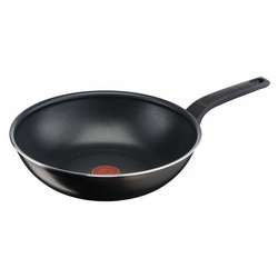 Tefal Wok Easy Cook & Clean Aluminium Ø 28 cm, Aluminium schwarz