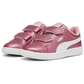 Puma Smash 3.0 Glitz Glam V Peach Smoothie / White 34