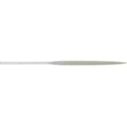 PFERD Diamant-Nadelfeile flachspitz 140mm D126 (mittel) für harte Werkstoffe