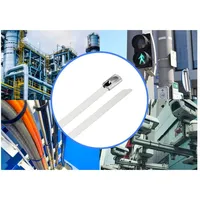 TRU Components TC-12656640 Stahlkabelbinder 150 mm 4.6 mm AISI