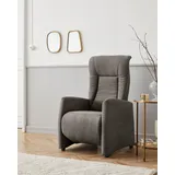 sit&more TV-Sessel SIT & MORE "Melissa", braun (schlamm), B:71cm H:113cm T:85cm, 100% Polyester, Sessel, wahlweise elektrisch oder manuell verstellbar, optional Aufstehhilfe