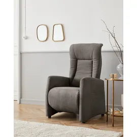 sit&more TV-Sessel SIT & MORE "Melissa", braun (schlamm), B:71cm H:113cm T:85cm, 100% Polyester, Sessel, wahlweise elektrisch oder manuell verstellbar, optional Aufstehhilfe