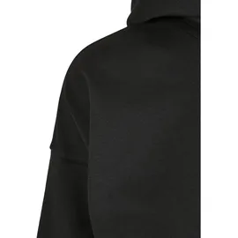 URBAN CLASSICS Oversized Cropped Hoody Schwarz 5XL