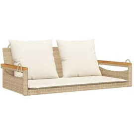 vidaXL Hängebank 109 x 62 x 40 cm Beige