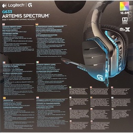 Logitech G633 Artemis Spectrum 7.1 Gaming Headset schwarz