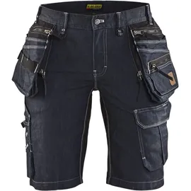 Blåkläder Blaklader 799211418999C32 X1900 Stretch Damen Handwerker Shorts Marineblau/Schwarz, Größe C32
