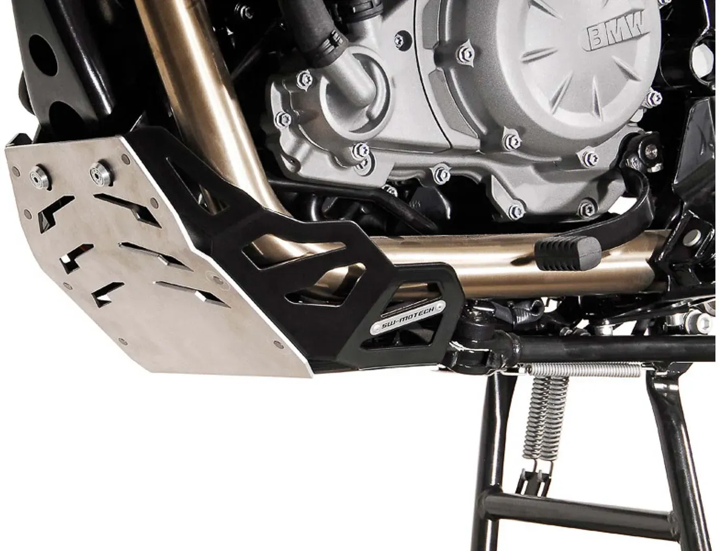 SW-Motech Motorbeschermer - Zwart. BMW F650GS / G650GS / G650GS Sertão., zwart-zilver, Eén maat