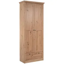 CaliCosy Mehrzweckschrank 80 x 200 x 39 cm Eiche Artisan