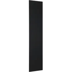 Bi-Office Rahmenloses Glas Memo Board Schwarz 80x20cm