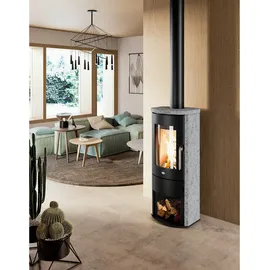 Blaze Kaminofen »Ginevra«, Speckstein, 8 kW, Dauerbrand geeignet - schwarz
