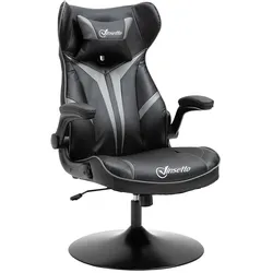 Vinsetto Gaming-Stuhl Schaumstoff, kunststoff, Stahl