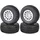 Reely Reifen & Felgen 1:10 Block-Profil 12-Speichen Silber 4 St.