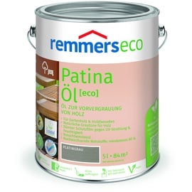 Remmers Patina-Öl eco 5 l platingrau