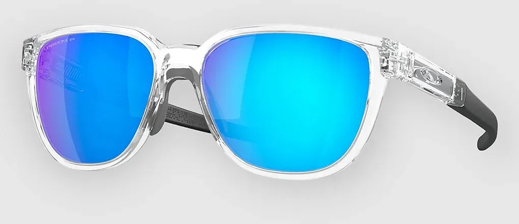 Oakley Actuator Polished Clear Sonnenbrille prizm sapphire polarized Gr. Uni