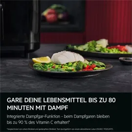 AEG Heißluftfritteuse AAF7SB schwarz