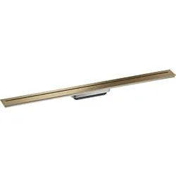hansgrohe Drain Duschrinne 42522140 900mm, Fertigset, frei im Raum, brushed bronze
