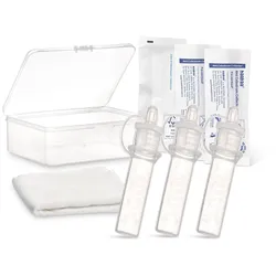 Haakaa Kolostrum Sammler 6er Set + Aufbewahrungsbox 1 St transparent
