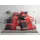 OTTO home Kelian Linon rot 135 x 200 cm + 80 x 80 cm