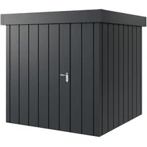 hörmann stauraumsysteme Juno Gerätehaus 2,14 x 2,14 m Anthrazitgrau