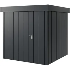 hörmann stauraumsysteme Juno Gerätehaus 2,14 x 2,14 m Anthrazitgrau
