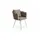 KAWOLA LUSHA Gartenstuhl 62 x 62 x 78 cm grau 1 St.