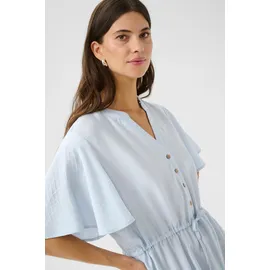Cream Kleid Blusenkleid Blau 40