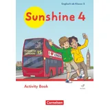 Cornelsen Verlag Sunshine - Englisch ab Klasse 3 - Ausgabe 2023 - 4. Schuljahr: Activity Book - Mit Audios (Webcode)