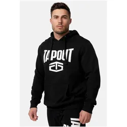 Tapout Herren Kapuzensweatshirt normale Passform ACTIVE BASIC HOODIE