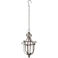 Ambiente Haus Laterne Laterne 74cm Eisen Grau