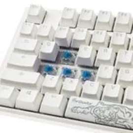 Ducky One 3 Classic Pure White Gaming Tastatur, RGB LED - MX-Blue (US)