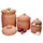 Mambocat 3er Set Terra Tontöpfe braun 3 x 1,5 l