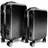 Hti-Living High Level Koffer-Set 2-tlg. schwarz