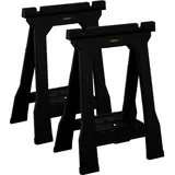 Stanley Unterstellbock Junior, Paar, Untergestell schwarz, bis 340 kg belastbar