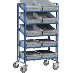 Eurokasten-Wagen 1372 10 Kästen, 820x610mm