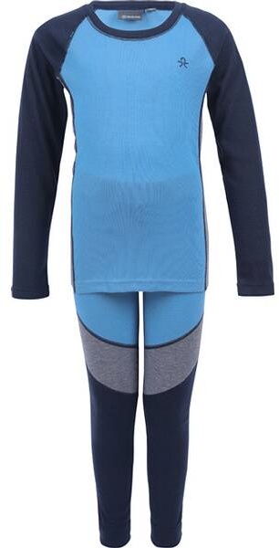 COLOR KIDS Ski underwear, colorblock, Blue, 92