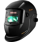 DEKO Schweißhelm mit automatischer Verdunkelung: True Color Solarbetrieben, automatische Verdunkelung, Schweißermaske, Haubenhelme