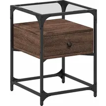 vidaXL Nachtschrank 40 x 40 x 55 cm Braun