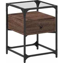 vidaXL Nachtschrank 40 x 40 x 55 cm Braun