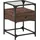 vidaXL Nachtschrank 40 x 40 x 55 cm Braun