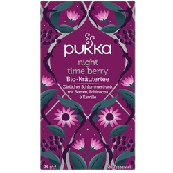 Pukka Night Time Berry Kräutertee, Tee-Aufgussbeutel