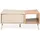 CaliCosy Couchtisch Beige Eiche 60 x 40 x 94 cm