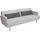 SalesFever Sofa inkl. Zierkissen«, mit Schlaffunktion, Breite 214 cm grau