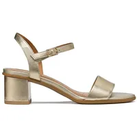 GEOX AURELY 50 B Heeled Sandal, LT Gold, 41