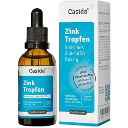 Zink Tropfen - Ionisches Zinksulfat Flüssig 50 ml