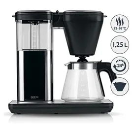 BEEM 02275 Kaffeemaschine schwarz/silber