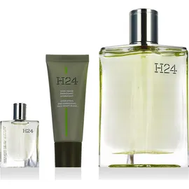 Hermès H24 Eau de Toilette 100 ml + Feuchtigkeitslotion 20 ml + Eau de Toilette 5 ml Geschenkset
