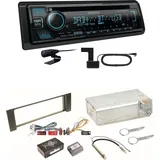 Kenwood KDC-BT560DAB Bluetooth DAB USB Einbauset für Audi A4 B6 B7