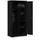 Jan Nowak Metallschrank Aktenschrank 185 x 90 x 45 cm Schwarz