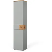 Vicco Eden Hochschrank 40 x 184,2 cm Grau/Artisan MDF