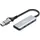 MicroConnect USB 3.2 GEN1 Dual Port (4 Ports), Dockingstation - USB Hub, Silber,